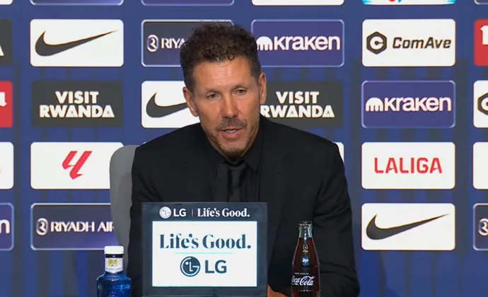 Simeone expresa sus sensaciones tras la remontada y habla de Julián Alvarez, Pubill y Ruggeri