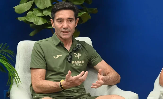 Marcelino habla en EP Mediterráneo: Parejo, Luiz Junior, Thomas, Solomon, las lesiones, los fichajes, los menos habituales y los objetivos