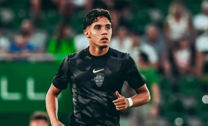 Ali Houary fue baja en Pamplona por enfermedad y está pendiente de evolución ante el Celta