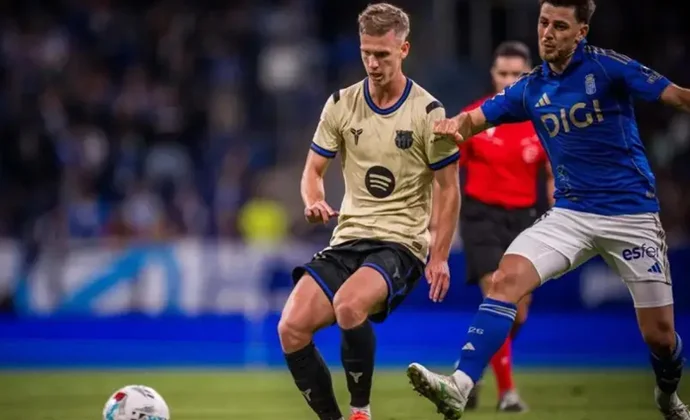 Dani Olmo entra en riesgo de rotación ante la Real Sociedad