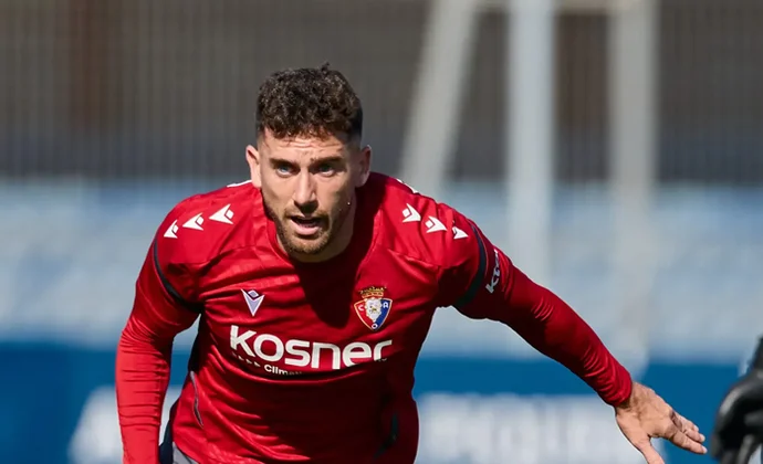 Aimar Oroz, única baja en la vuelta al trabajo del equipo