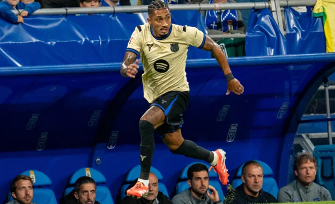 Mundo Deportivo ve difícil que Raphinha esté contra la Real Sociedad