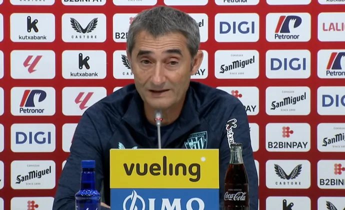 Valverde está pendiente de Berenguer y habla de Nico Williams, Laporte, Sancet, Guruzeta y Jauregizar