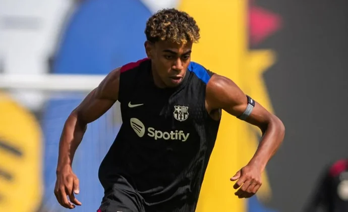 Lamine Yamal y Balde entrenan con el grupo y Raphinha recibe cuidados