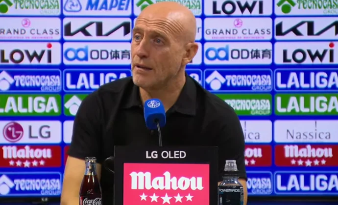 Calero analiza el empate y habla de Arriaga, Elgezabal, Carlos Álvarez, Brugui, Morales, Etta Eyong y Koyalipou