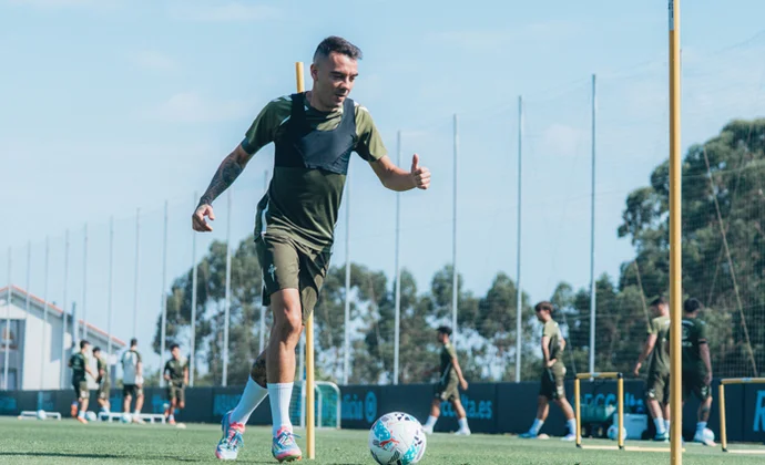 Starfelt, Carreira y Ristic, bajas en la sesión previa al partido 