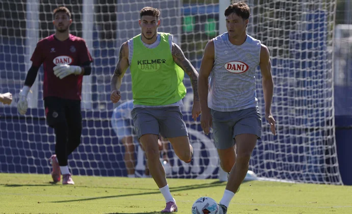 Sesión de recuperación en la Dani Jarque pendientes de Cabrera