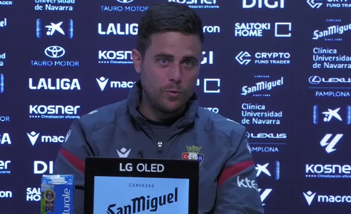 Lisci habla de Rubén García, Rosier, Víctor Muñoz, Herrera, Budimir, Moi Gómez, Raúl García y Aimar Oroz