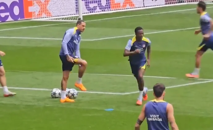 El Atlético retoma los entrenamientos con Giménez integrado y Almada en la recta final