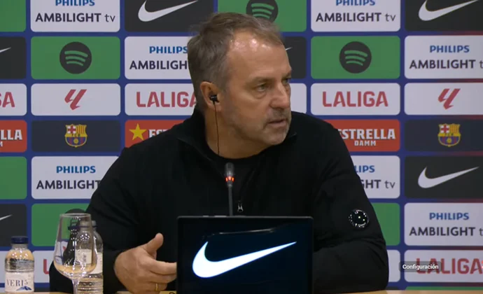 Flick analiza la remontada y habla de Pedri, De Jong, Dro, Olmo, Yamal, Gerard Martín y Koundé