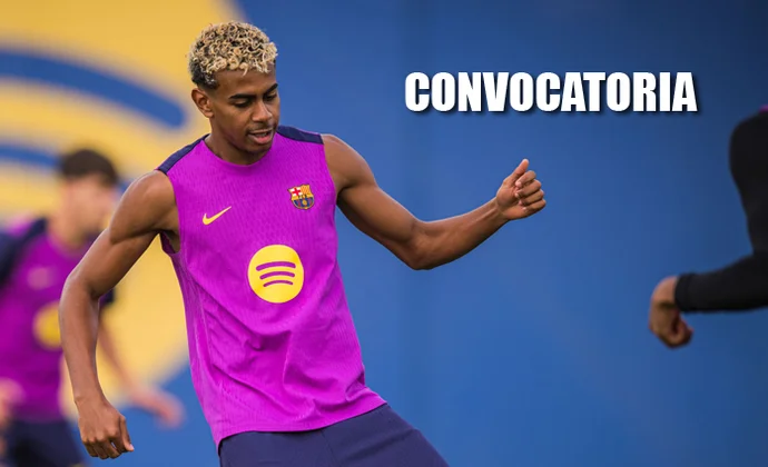 Lamine Yamal y Casadó entran en la convocatoria, pero Balde deberá esperar