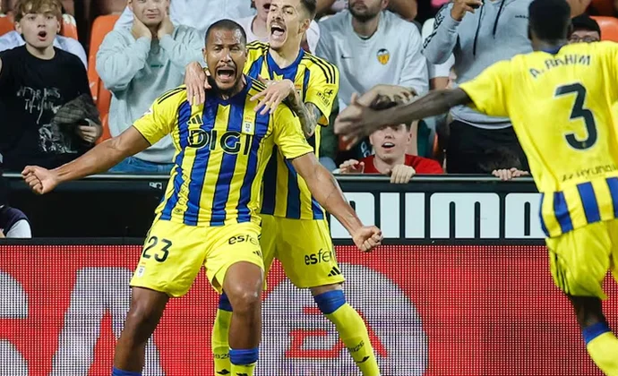 Jornada 7: Valencia 1-2 Real Oviedo. Estadísticas y puntos fantasy