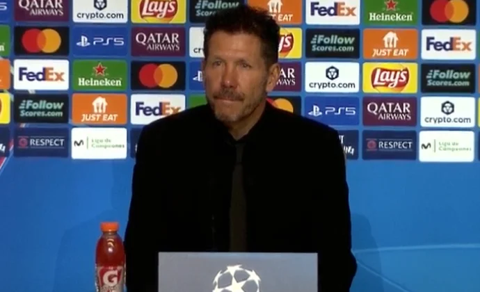 Simeone celebra el triunfo y habla de Griezmann y Raspadori