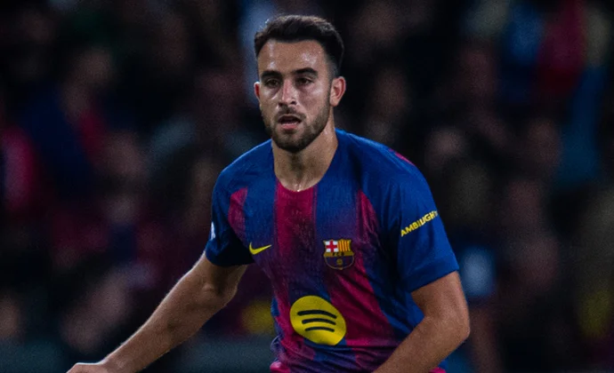 Eric García no se lesionó, pero sí notó unos calambres