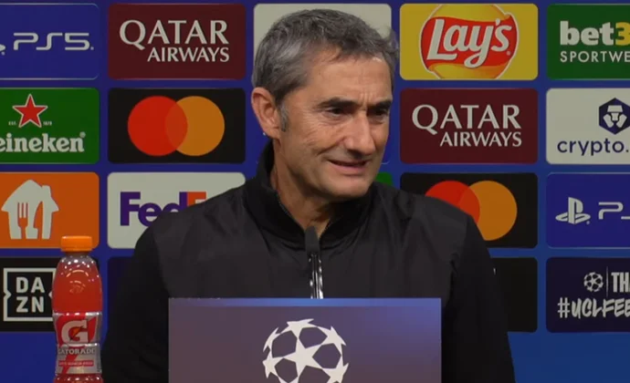 Valverde analiza la derrota y habla de Rego, Sancet, Guruzeta, Vivian y Laporte