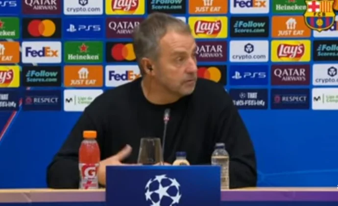 Flick reconoce la superioridad del PSG, destaca a Eric y explica los cambios de Pedri, Rashford y De Jong