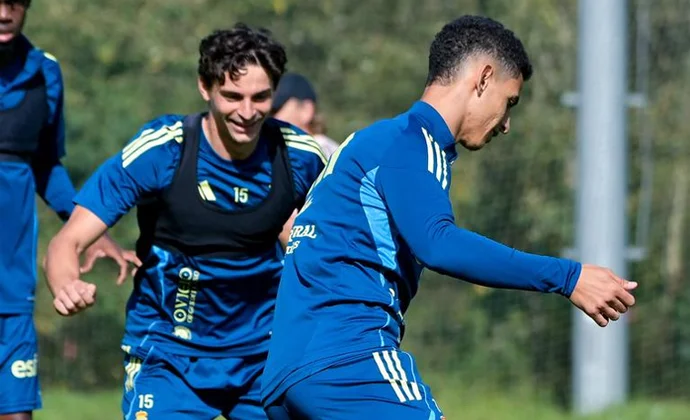 Sesión de recuperación en El Requexón pendientes de Ovie Ejaria