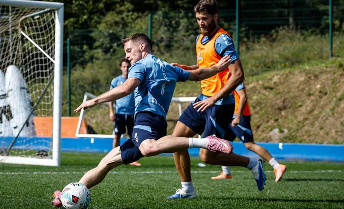 Kubo y Aramburu, al margen en la sesión del miércoles en Zubieta