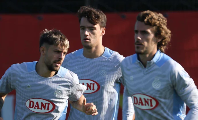 Urko se retira con molestias del entrenamiento y Cabrera sigue con su recuperación