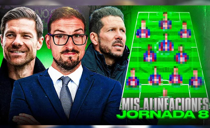 Las alineaciones probables de Carrasco y pronósticos para la J8 en Predicted11.com