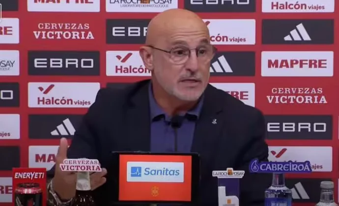 Luis de la Fuente habla sobre Lamine Yamal, Nico Williams, Morata, Llorente, Baena, Barrios y Fabián