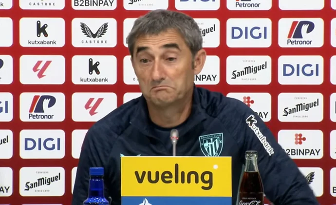 Ernesto Valverde habla de Nico Williams, Sancet, Berenguer, Ibón Sánchez, Yeray y Beñat en la previa del partido frente al Mallorca