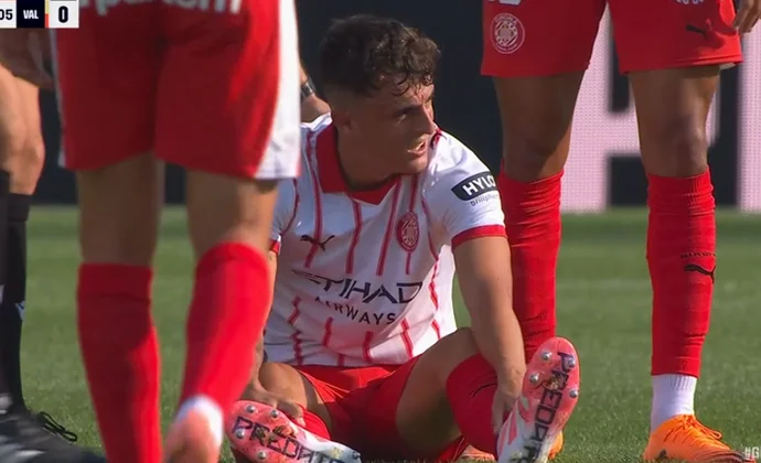 Parte médico oficial de Alejandro Francés y periodo estimado de baja