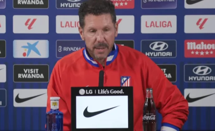 Simeone habla de Almada, Llorente, Barrios, Baena y el Celta