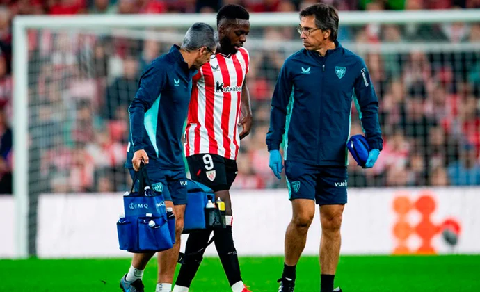 El parte médico oficial de Iñaki Williams se queda en una sobrecarga, ideal para no ir con Ghana