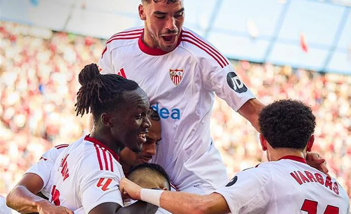 Jornada 8: Sevilla 4-1 Barcelona. Estadísticas y puntos fantasy