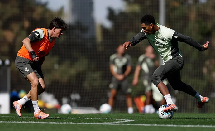 El Real Madrid retoma los entrenamientos sin los cuatro lesionados y los doce internacionales