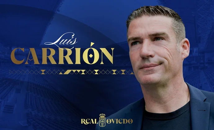Luis Carrión es oficialmente nuevo entrenador del Real Oviedo