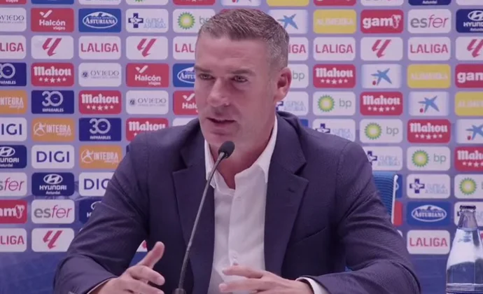 Carrión se presenta como técnico del Oviedo y habla de su anterior etapa, flosofía, plantilla y visión de futuro