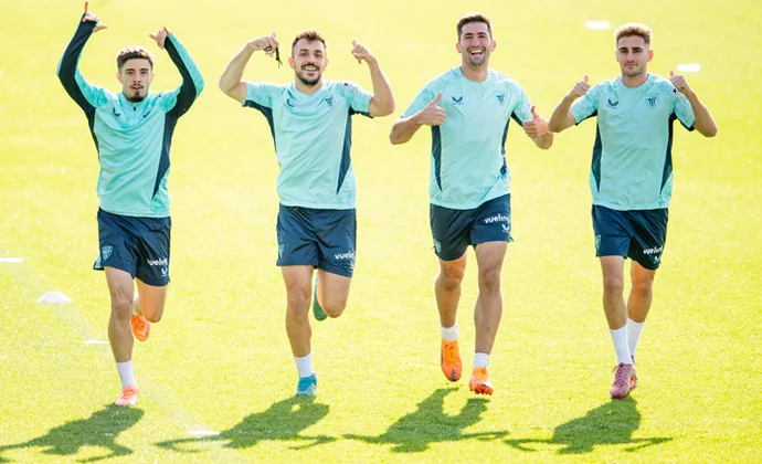 Nico, Iñaki Williams, Vesga y Berenguer empiezan la semana al margen del grupo