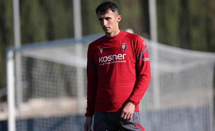 Budimir y Rubén García, novedades este martes en Tajonar