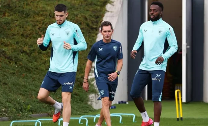 Sancet e Iñaki Williams vuelven al grupo. Nico, Berenguer y Unai Gómez, al margen