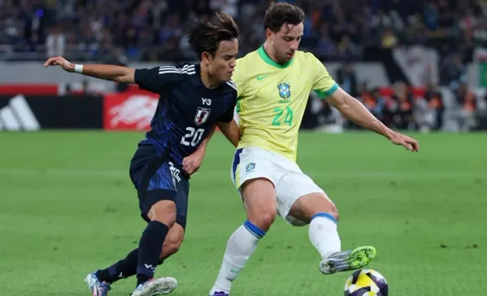 Moriyasu no tiene piedad con Kubo: titular en un amistoso contra Brasil