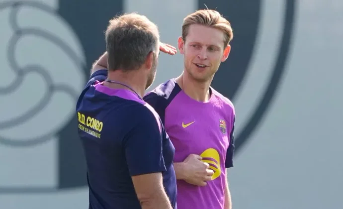 De Jong, Christensen y Bardghji se incorporan al grupo. Yamal y Fermín suman otra sesión