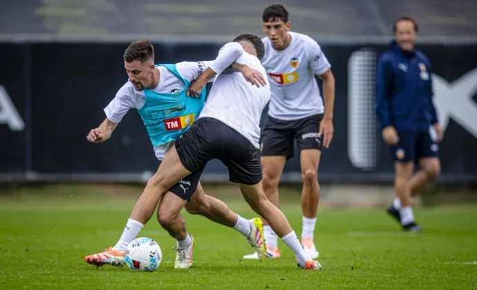 Ugrinic y Foulquier, al margen en el entrenamiento del viernes