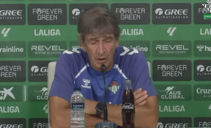 Pellegrini descarta a Bakambu y habla de Bellerín, Isco, Bartra, Llorente, Deossa, Amrabat, Pablo García, las rotaciones y el Villarreal