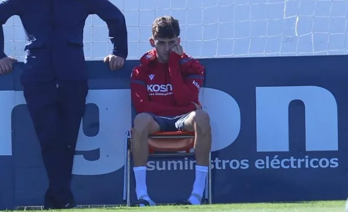 Aimar Oroz intentará estar para la jornada 10