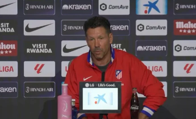 Simeone habla de Almada, Baena, Ruggeri, Griezmann, Koke, Pubill, Giménez, Hancko, Nico González y Carlos Martín