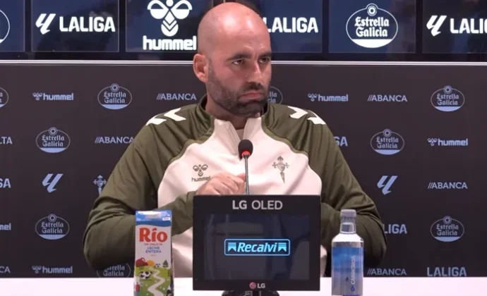 Giráldez habla de Borja Iglesias, Bryan, Aidoo, la política de cantera y la Real Sociedad