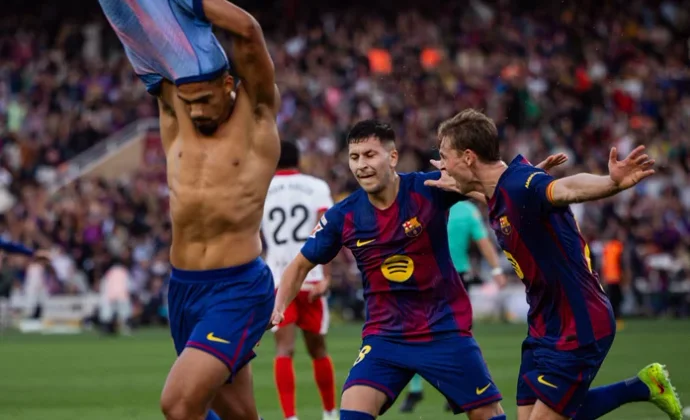 Araujo encuentra su mejor versión como delantero estorbo