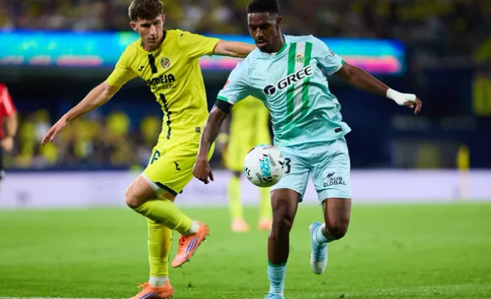 Jornada 9: Villarreal 2-2 Betis. Estadísticas y puntos fantasy