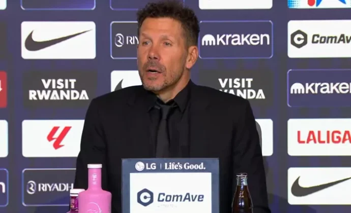 Simeone destaca a Oblak y habla de Baena, Giménez y las decisiones arbitrales