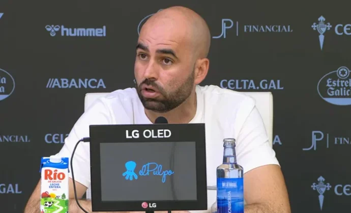 Giráldez analiza el partido, la expulsión de Starfelt, el planteamiento, el tridente ofensivo y las decisiones técnicas