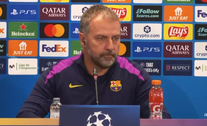 Flick, sobre Ferran, Bernal, Rashford, Bardghji, Raphinha y el partido contra Olympiacos