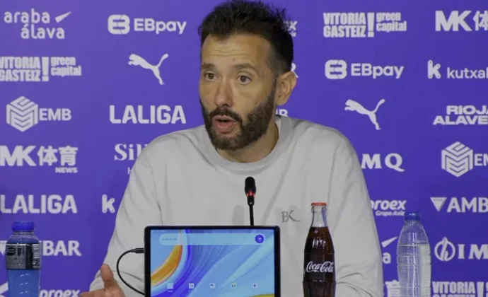 Corberán analiza el empate y habla de Copete, Danjuma, Rioja, Diego López y Hugo Duro