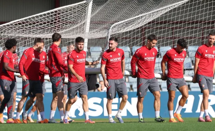 Lisci ensaya once sin Torró en una sesión sin Rosier, Juan Cruz ni Aimar Oroz